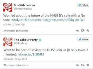 labour tweets